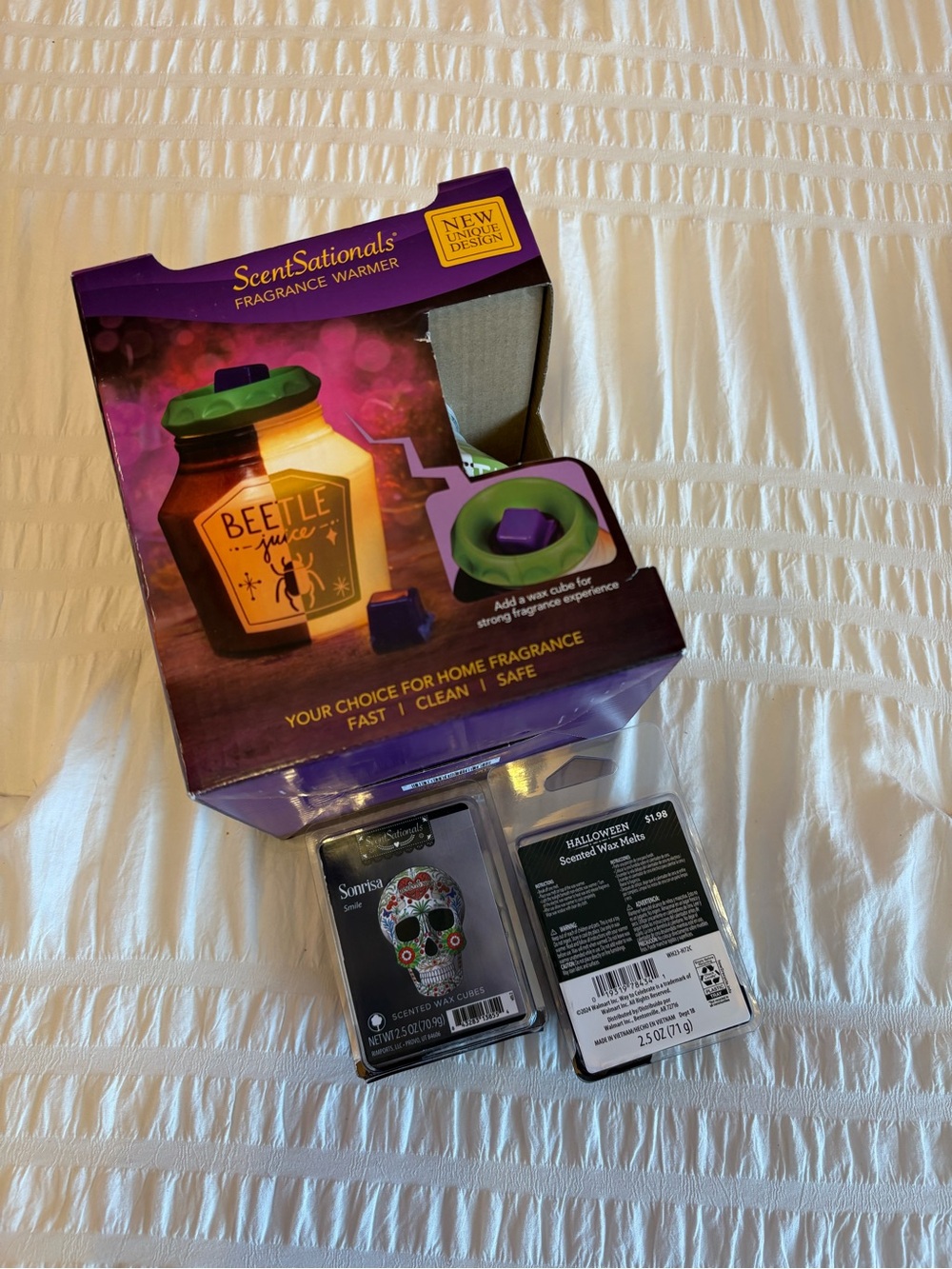 ScentSationals Beetle Juice Fragrance Warmer with Wax Melts